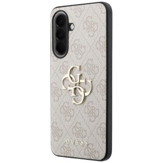 Guess nakładka HC PU 4G Big Logo do Samsung Galaxy A57 różowa