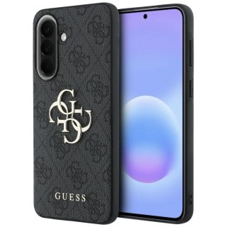 Guess nakładka HC PU 4G Big Metal Logo do Samsung Galaxy A37 czarna
