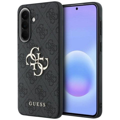 Guess nakładka HC PU 4G Big Metal Logo do Samsung Galaxy A37 czarna
