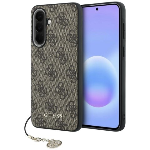 Guess nakładka HC PU 4G Classic Logo do Samsung Galaxy A37 brązowa