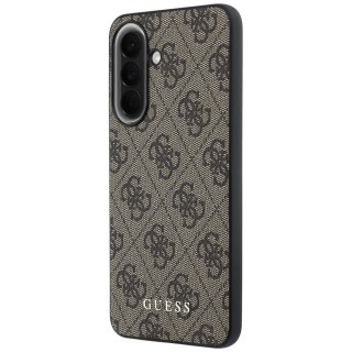 Guess nakładka HC PU 4G Classic Logo do Samsung Galaxy A37 brązowa