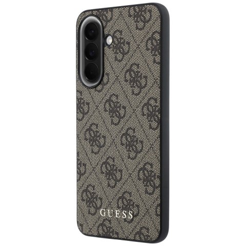 Guess nakładka HC PU 4G Classic Logo do Samsung Galaxy A37 brązowa