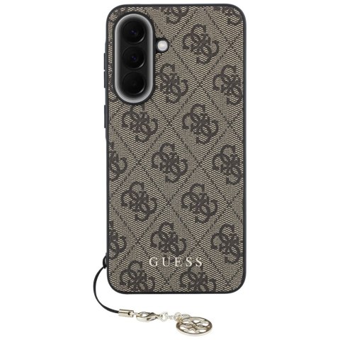 Guess nakładka HC PU 4G Classic Logo do Samsung Galaxy A37 brązowa