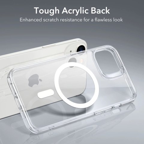 Etui ESR Classic Hybrid Halolock z MagSafe na iPhone 13 / iPhone 14 - przezroczyste
