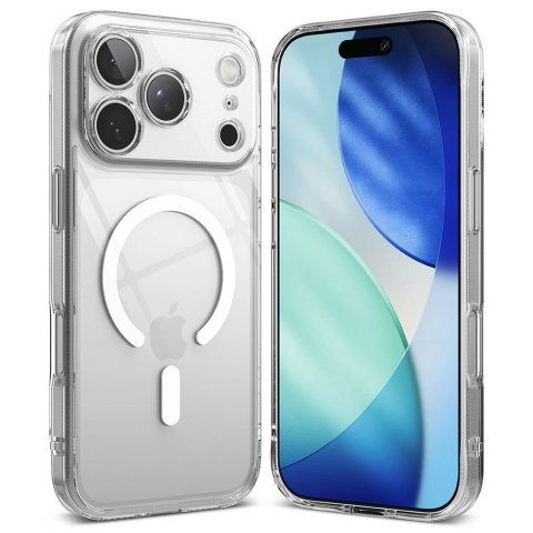 Etui Ringke Fusion Magnetic MagSafe na iPhone 17 Pro Max - przezroczyste
