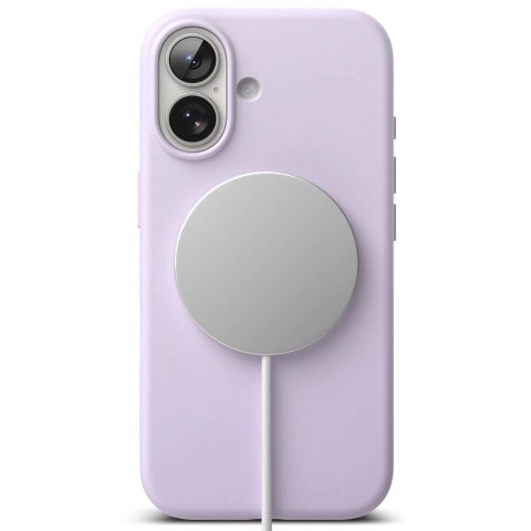 Etui Ringke Silicone Magnetic MagSafe na iPhone 17 - fioletowe