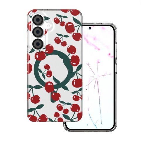 Nakładka Cherry Mag do Samsung Galaxy S24 / S25 transparentna