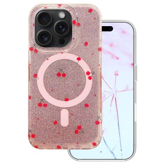 Nakładka Cherry Mag do iPhone 14 Pro 6,1" glitter