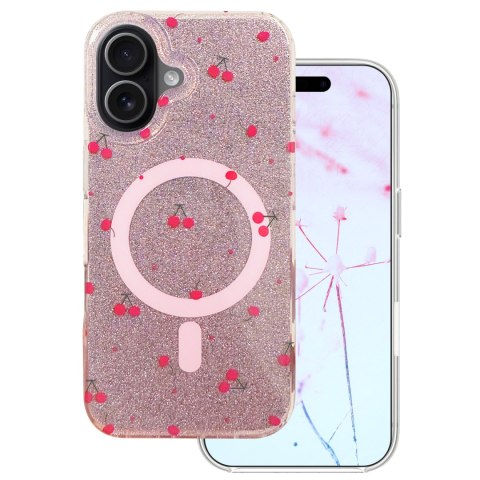 Nakładka Cherry Mag do iPhone 17 6,3'' glitter