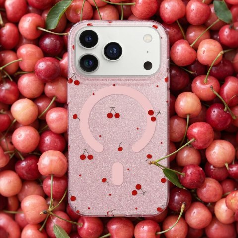 Nakładka Cherry Mag do iPhone 17 6,3'' glitter