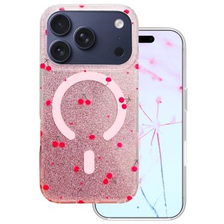 Nakładka Cherry Mag do iPhone 17 Pro Max 6,9'' glitter