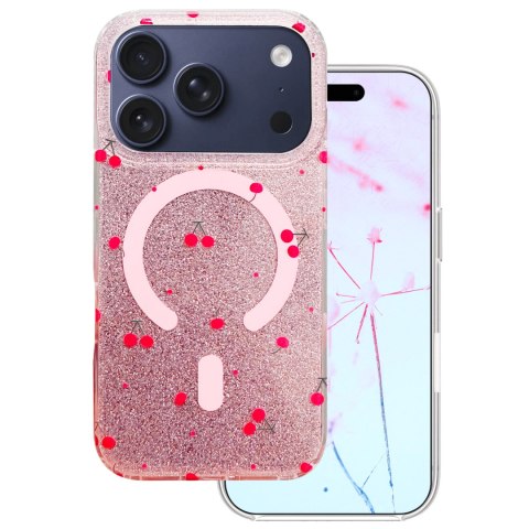 Nakładka Cherry Mag do iPhone 17 Pro Max 6,9'' glitter