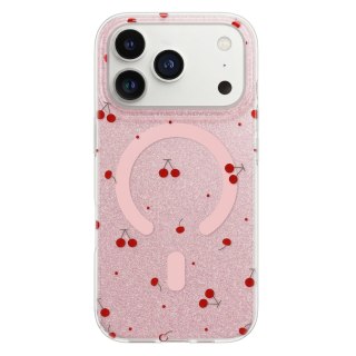 Nakładka Cherry Mag do iPhone 17 Pro Max 6,9'' glitter