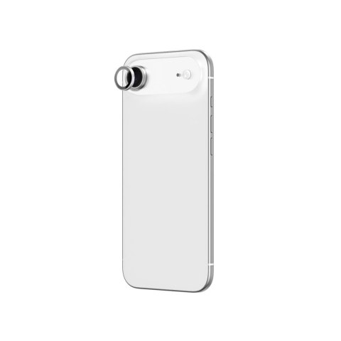 Szkło na aparat AMAZINGTHING Lens Glass na iPhone 17 Air ze srebrną ramką aluminiową