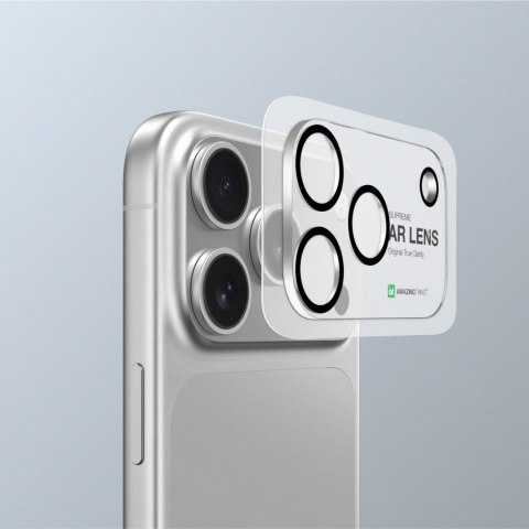 Szkło ochronne na wyspę aparatu AMAZINGTHING Full Lens Glass na iPhone 17 Pro