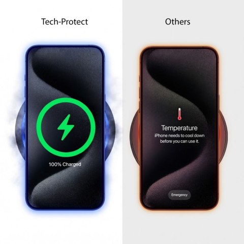 TECH-PROTECT A51 ARCTICBOOST 3IN1 MAGNETIC MAGSAFE WIRELESS CHARGER 25W QI2.2 WHITE