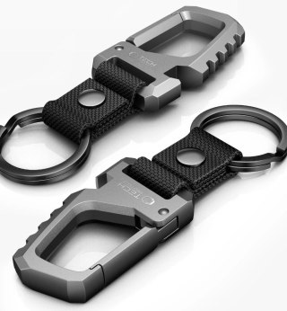 Brelok Tech-Protect Slidelock - czarno-szary