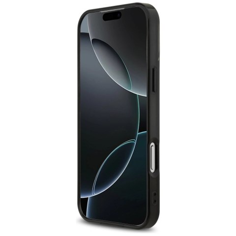 Etui AMG Double Layer Transparent Graphics MagSafe do iPhone 17 Pro Max - czarne