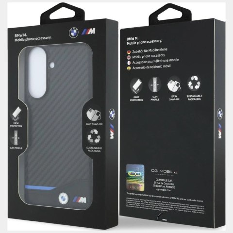Etui BMW M Carbon na Samsung Galaxy A37 5G - czarne