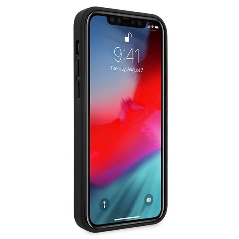 Etui Ferrari Off Track Quilted na iPhone 12 / 12 Pro - czarne