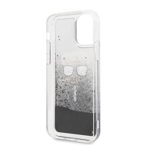 Etui Karl Lagerfeld Iconic Glitter na iPhone 11 Pro - czarne