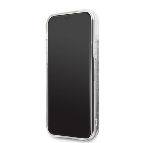 Etui Karl Lagerfeld Iconic Glitter na iPhone 11 Pro - czarne