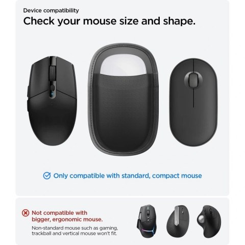 Etui Spigen LD220 Mouse Sleeve na myszkę - czarna