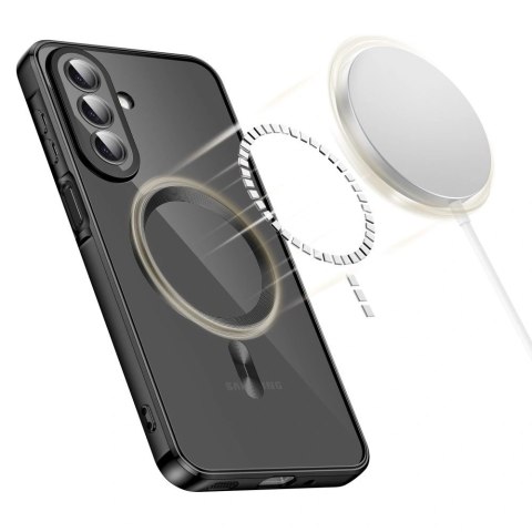 Etui Tech-Protect MagFlex MagSafe na Samsung Galaxy A27 5G - przezroczysto-czarne