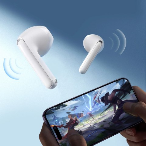 Słuchawki bezprzewodowe Joyroom JR-FB1 Funpods Bluetooth 6.0 douszne TWS - białe