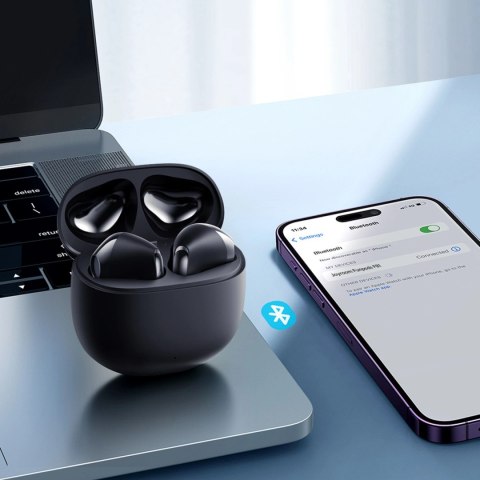 Słuchawki bezprzewodowe Joyroom JR-FB1 Funpods Bluetooth 6.0 douszne TWS - czarne