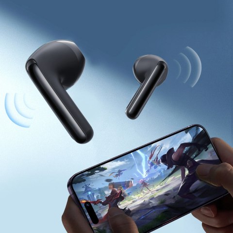 Słuchawki bezprzewodowe Joyroom JR-FB1 Funpods Bluetooth 6.0 douszne TWS z funkcjami AI - czarne