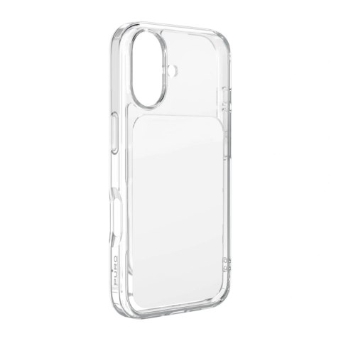 Etui Puro Plate Mag na iPhone 17 kompatybilne z MagSafe - białe