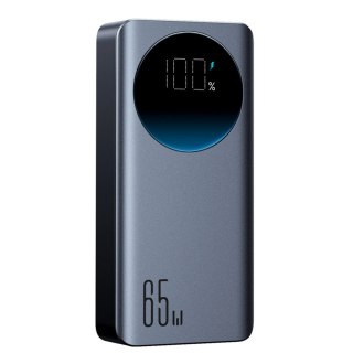 Powerbank Joyroom JR-PBF05 Pro 30000mAh 65W z wyświetlaczem cyfrowym 2x USB-C 1x USB-A - czarny