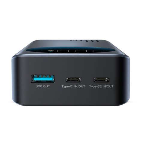 Powerbank Joyroom JR-PBF05 Pro 30000mAh 65W z wyświetlaczem cyfrowym 2x USB-C 1x USB-A - czarny