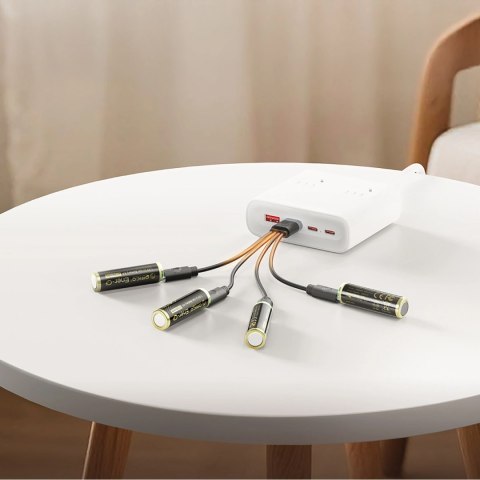 Bateria litowa Orico Ener-G EG5C 1,5 V 2100mWh akumulator AA USB-C z kablem ładującym 4 szt.