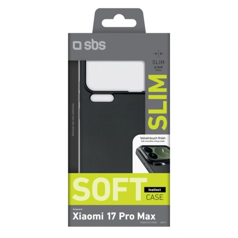Etui SBS Instinct na Xiaomi 17 Pro Max - czarne