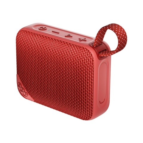 Głośnik Bluetooth QCY SP2 IP67 z podświetleniem RGB i trybem stereo - czerwony