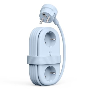 Listwa zasilająca Orico AP3 65W GaN 6w1 2x AC + 2x USB-A + 2x USB-C - niebieska