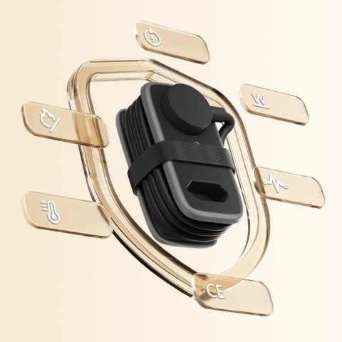 Listwa zasilająca Orico APP 15.5W 5w1 2x AC + 2x USB-A + 1x USB-C - czarna
