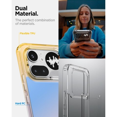 SPIGEN ULTRA HYBRID NOTHING PHONE 4A PRO CRYSTAL CLEAR