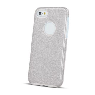 Nakładka Glitter 3w1 do Xiaomi Redmi 13C 4G / Poco C65 srebrna