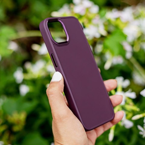 Nakładka Satin do Xiaomi Redmi 13C 4G / 13C 5G / Poco C65 burgundowa Nakładka Satin do Xiaomi Redmi 13C 4G / 13C 5G / Poco C65 burgundowa