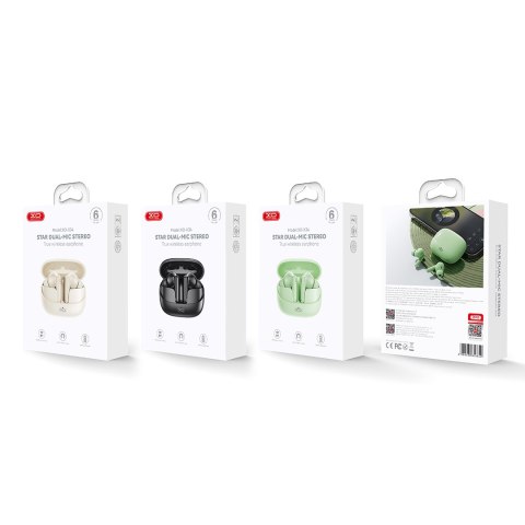 XO słuchawki Bluetooth X34 TWS czarne XO słuchawki Bluetooth X34 TWS czarne