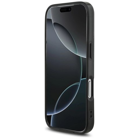 Etui AMG Double Layer Transparent Graphics MagSafe na iPhone 17 Pro - czarne