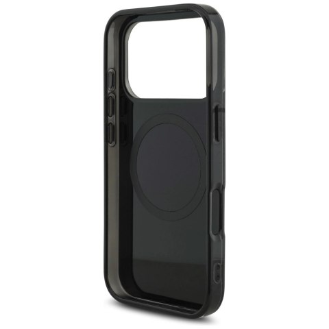 Etui AMG Double Layer Transparent Graphics MagSafe na iPhone 17 Pro - czarne