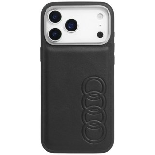 Etui Audi TT Synthetic Leather MagSafe na iPhone 17 Pro Max - czarne