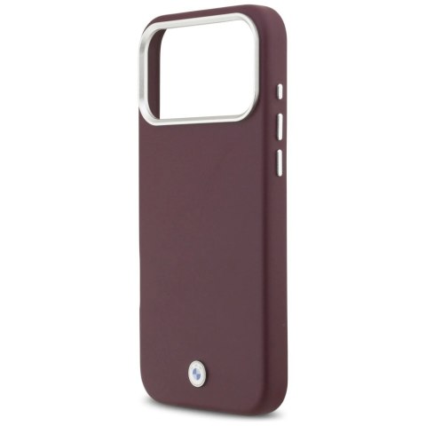 Etui BMW Sign Full Wrapped Metal MagSafe na iPhone 17 Pro Max - czerwone