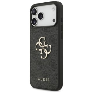 Etui Guess 4G Big Logo na iPhone 17 Pro Max - czarne