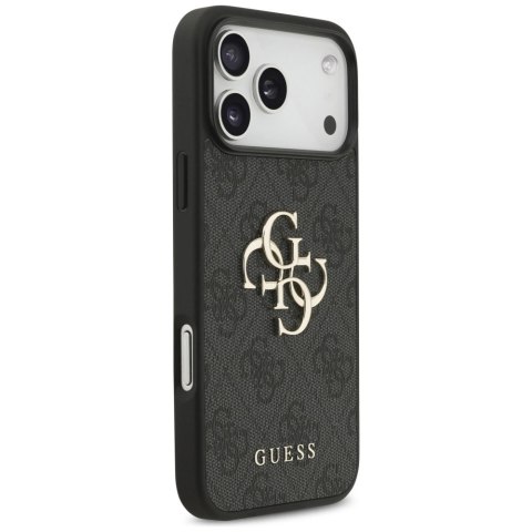 Etui Guess 4G Big Logo na iPhone 17 Pro Max - czarne
