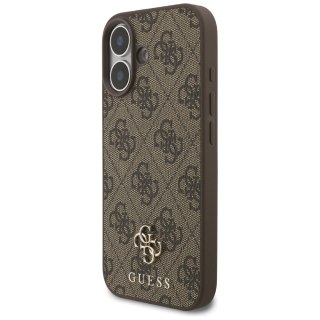 Etui Guess 4G Small Classic Logo MagSafe na iPhone 17 - brązowe